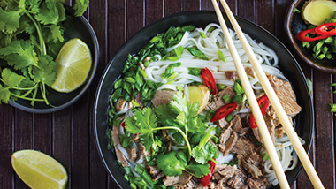 Pho soup at Pho Boy